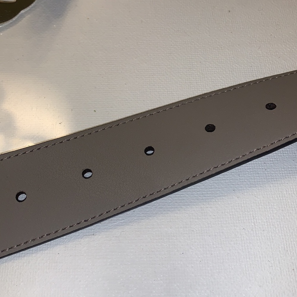 Gucci leather belt interlocking GG - Picture 6 of 10